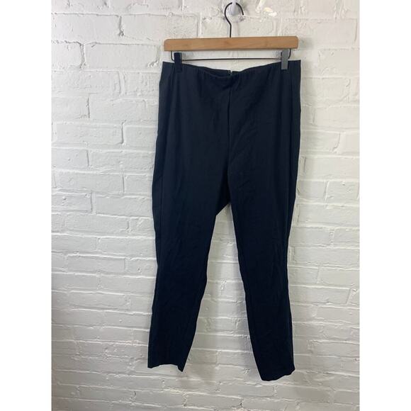 Rag & Bone Women's Mid-Rise Straight-Leg Dress Pant Regular Fit Black Size 14 - Picture 1 of 4